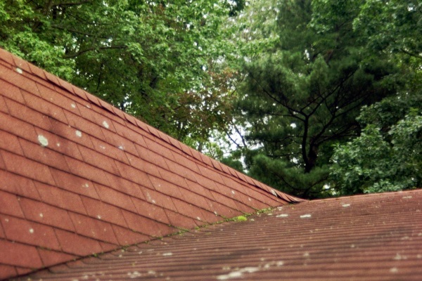 a beautiful roof valley